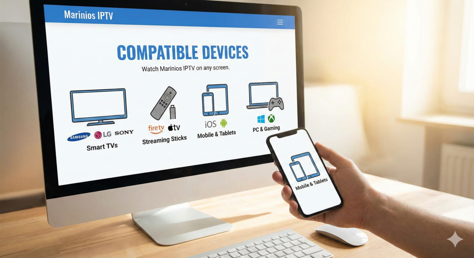 MARINIOS IPTV DEVICES